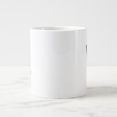 Minimalistische kikker steun mok (Voorkant)