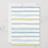 Minimalistische Kind regenboogdag voor jongen Kaart (Achterkant)