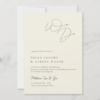 Minimalistische Klassevolle Calligrafie Ivorie Huw