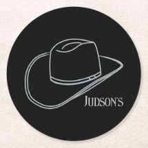 Minimalistische klassieke Cowboy bierdrankkasten