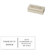 Minimalistische Klassieke Eenvoudige Aangepaste Re Rubberstempel (Gestempeld)