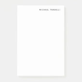 Minimalistische klassieke professional post-it® notes (Voorkant)