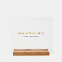Minimalistische Klassieke Professionele Gouden Kle