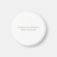 Minimalistische Klassieke Professionele Gouden Kle