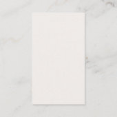 Minimalistische kledingcode bijlage kaart (Achterkant)