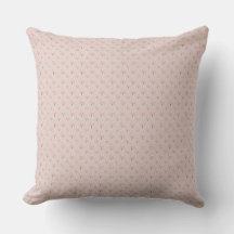 Minimalistische kleine roze bloempatroon worp kuss