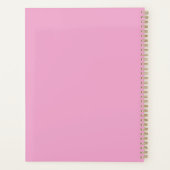 Minimalistische Kleurenpalet Staalkaart Aangepaste Planner (Achterkant)