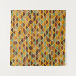 Minimalistische Kleurrijke Geometrie–Vers Stijlvol Wandkleed