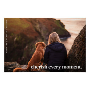Minimalistische Koester Herinnering Perfect Poster