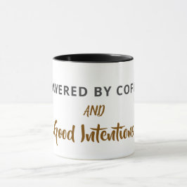 Minimalistische koffie citaten ansichtkaart | Grap Mok