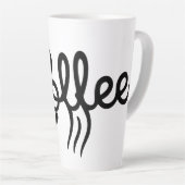 Minimalistische koffie kunst mok - modern keuken d (Rechterhoek)