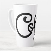 Minimalistische koffie kunst mok - modern keuken d (Linkerhoek)
