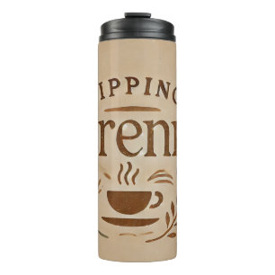 Minimalistische Koffie Thermische Tumbler Thermosbeker