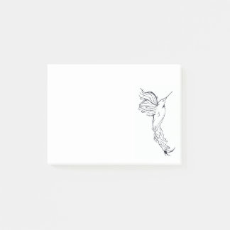 minimalistische kolibrie post-it® notes