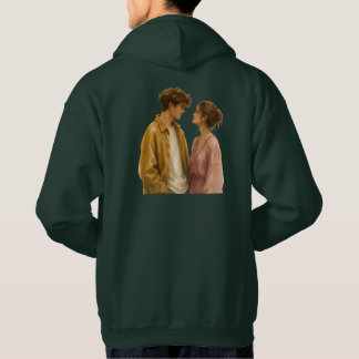 Minimalistische koppel esthetische hoodie