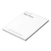 Minimalistische Krachtige Schoonheid | Van de Bali Notitieblok (Linkerzijde)