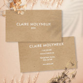 Minimalistische Kraft moderne professional Visitekaartje