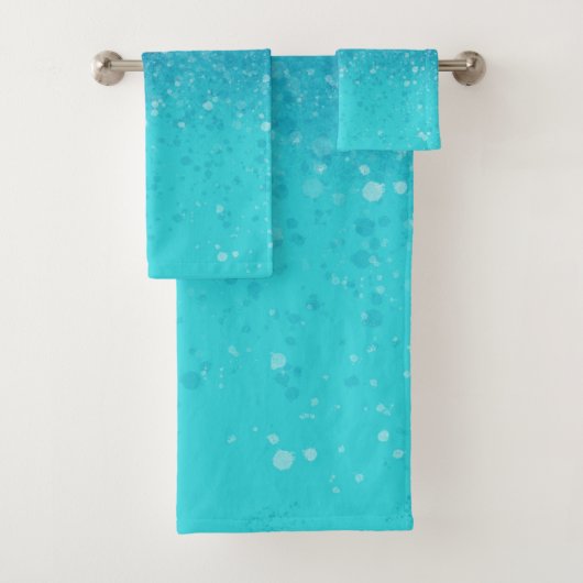 Minimalistische kunst: Gebroken ijs Bad Handdoek (Insitu)
