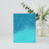 Minimalistische kunst: Gebroken ijs Briefkaart (Staand voorkant)