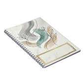 minimalistische kunst notitieboek (Rechterzijde)