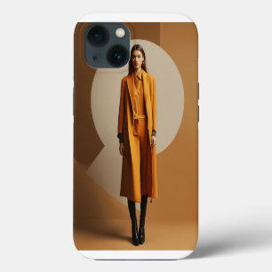 Minimalistische Kunstbedrijfslogo - Mode & Digitaa iPhone 13 Hoesje