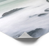 Minimalistische kustlandschap foto poster (Hoek)