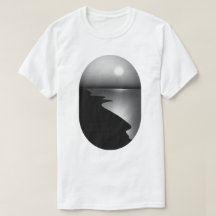 Minimalistische Kustmaan Grafische T-shirt