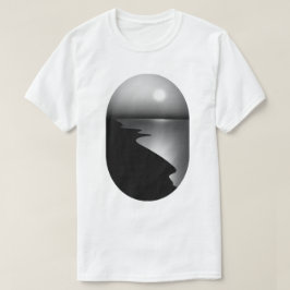 Minimalistische Kustmaan Grafische T-shirt