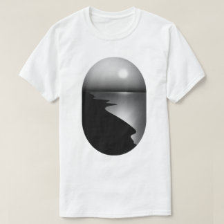 Minimalistische Kustmaan Grafische T-shirt