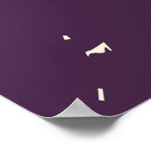 Minimalistische landschap poster (Hoek)