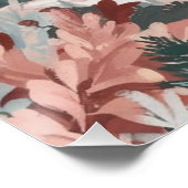 Minimalistische landschapsbergen perfect poster (Hoek)