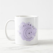 Minimalistische Lavendel Waterverf Mok (Links)