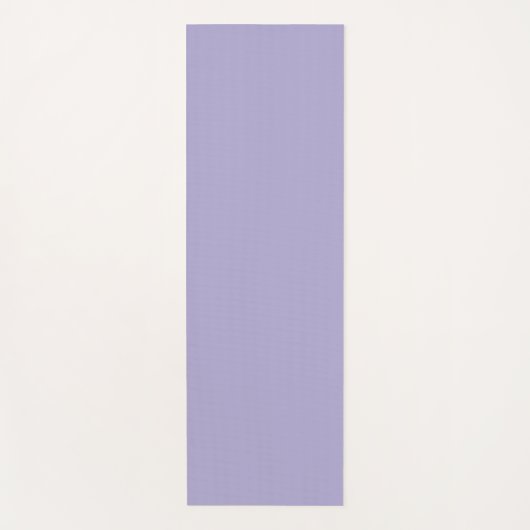 Minimalistische Lavendel Yoga Mat (Voorkant)