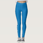 Minimalistische Leggings voor Vrouwen met Aangepas (Voorkant)