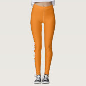 Minimalistische Leggings voor Vrouwen met Aangepas (Voorkant)