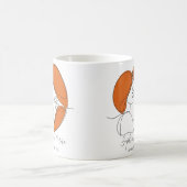 Minimalistische Lesbische Kiss Line Art Gepersonal Koffiemok (Center)