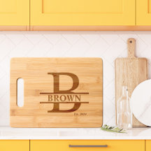 Minimalistische letter B monogram aangepaste naam 