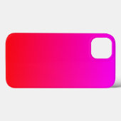 Minimalistische levendige magenta naar rode gradië Case-Mate iPhone case (Achterkant (horizontaal))