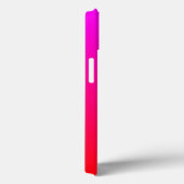 Minimalistische levendige magenta naar rode gradië Case-Mate iPhone case (Achterkant / Rechts)