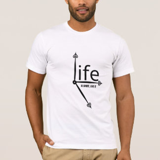 Minimalistische Levenscitaten T-Shirt met Esthetis