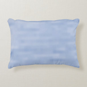 Minimalistische lichtblauwe lucht abstract patroon accent kussen
