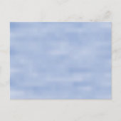 Minimalistische lichtblauwe lucht abstract patroon briefkaart (Voorkant)