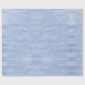 Minimalistische lichtblauwe lucht abstract patroon cadeaupapier (Vlak)