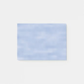 Minimalistische lichtblauwe lucht abstract patroon post-it® notes (Voorkant)