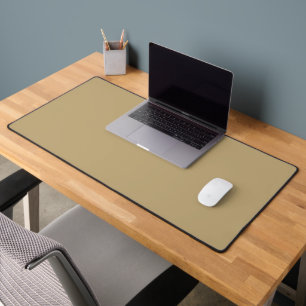 Minimalistische Lichtbruine Desk Mat voor Thuis of