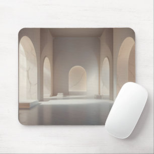 minimalistische lichtruimte muismat