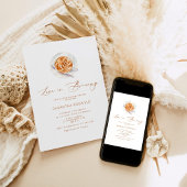 Minimalistische Liefde breekt vrijgezellenfeest Kaart