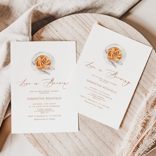 Minimalistische Liefde breekt vrijgezellenfeest Kaart