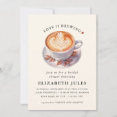 Minimalistische liefde is het brouwen van koffie V Kaart (Voorkant)