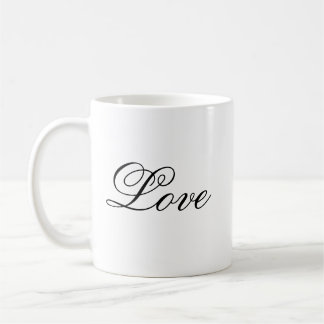 Minimalistische Liefde Tekst Mok | Love Cup | Lief